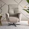 Pan Home Yank Single Seater Recliner (Swivel) - Off White