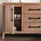 Pan Home Greta Sideboard With 2 Door 3 Drawer Veneer - Natural