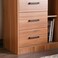 Pan Home Kirsti Chest Of 4 Drawer - Walnut