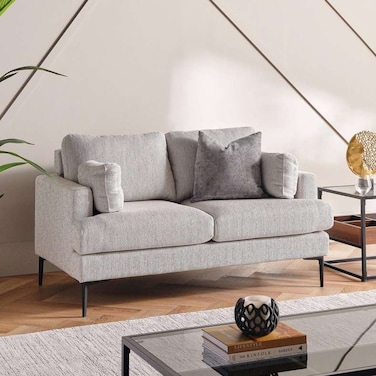 أريكة بان هوم سامو ذات المقعدين - كريمي