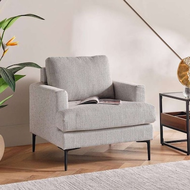 Pan Home Samo Single Seater Sofa - Cream