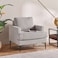 Pan Home Samo Single Seater Sofa - Cream
