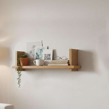Pan Home Deacon Wall Shelf 50x15x15cm - Natural