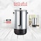 30L Electric Water Boiler Stainless Steel Urn 2000W Hot Water Dispenser with Tap for Tea Coffee Catering