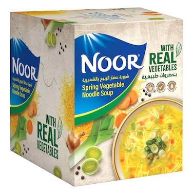 Noor, Instant Soup, Spring Vegetable Noodle, 60g