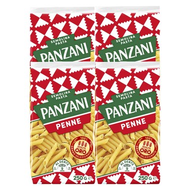 Panzani Penne Rigate 250g Pack of 4