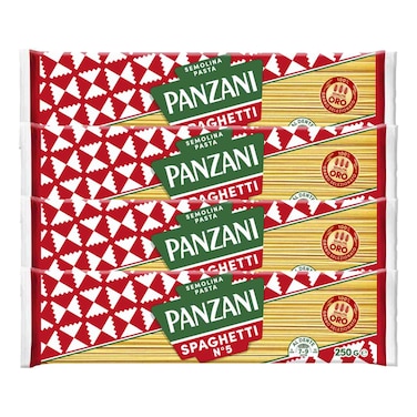 Panzani Spaghetti 250g Pack of 4