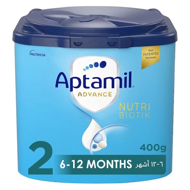 Aptamil Advance 2 Follow-On Formula Milk From 6-12 Months, Easy To Use Pack, 400g
