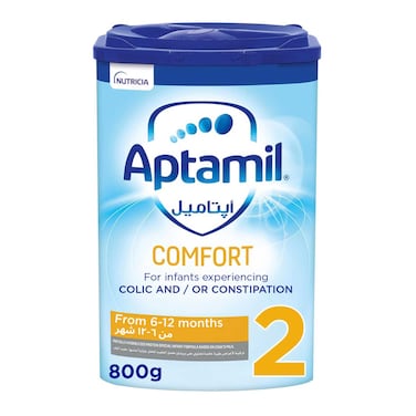 Aptamil Comfort 2 Follow-On Formula Milk, Stage 2 from 6-12 Months, 800g