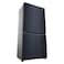 Haier French Door Refrigerator HRF-525MB, Gemstone Black, 433 L, 4&nbsp;Doors