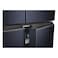 Haier French Door Refrigerator HRF-525MB, Gemstone Black, 433 L, 4&nbsp;Doors