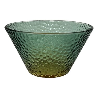 Glass Bowl Green 800ml 15.5x6.5x7cm