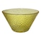 Glass Bowl Yellow 800ml 19.7x10.5x9cm