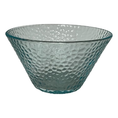 وعاء زجاجي أزرق 800 ملل 19.7 × 10.5 × 9 سم