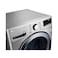LG F0P3CYVDT 24kg Front Load Washer with Steam and TurboWash, Silver
