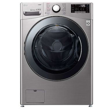 LG F0P3CYVDT 24kg Front Load Washer with Steam and TurboWash, Silver