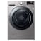LG F0P3CYVDT 24kg Front Load Washer with Steam and TurboWash, Silver