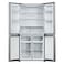 Haier French Door Refrigerator HRF-525SS, Gemstone Silver, 433 L, 4&nbsp;Doors
