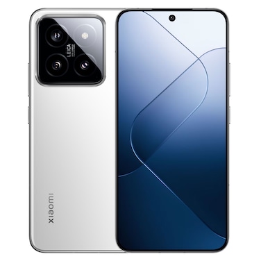 شاومي 14 هاتف ثنائي الشريحة وذاكرة وصول عشوائي 12 غيغابايت وذاكرة داخلية 512 غيغابايت ويدعم تقنية الجيل الخامس -أبيض-