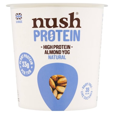 Nush Natural Almond Yoghurt, 350g