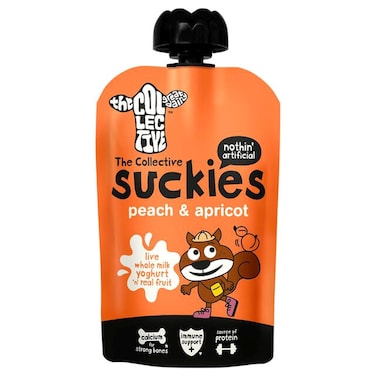 The Collective Suckies Peach and Apricot Puree, 90g