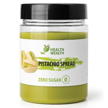 Health Wealth Pistachio Spread Zero Sugar, 200g