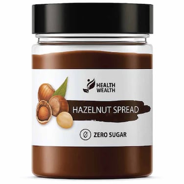 Health Wealth Hazelnut Spread Zero Sugar, 200g