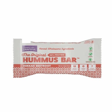 Grapeful Vegan Original Hummus Bar Dukkah Beetroot, 55g