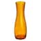 Glass Amber Vase 30cm