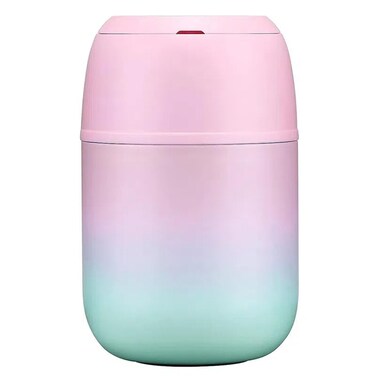 oz Insulated Lunch Containers Hot Food Jar, Wide Mouth Lunch Thermo for Hot Food Kids Adults, Vacuum Stainless Steel Thermo Lunch Box With Handle Folding Spoon(PINK)