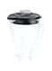 Oster Blender 6-Cup Glass Jar, Lid, Black and clear
