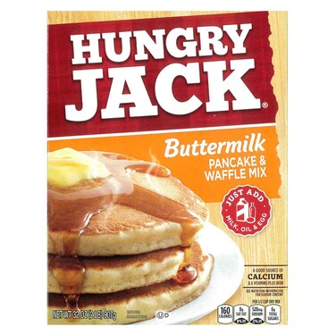Hungry Jack Buttermilk Pancake and Waffle Mix, 907g