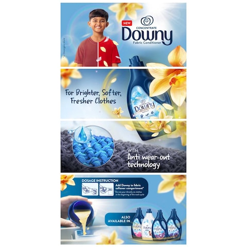 Downy Fabric Conditioner Concentrate Vanilla and Musk 2L