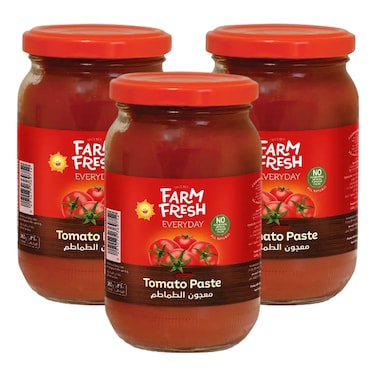 Farm Fresh Everyday Tomato Paste Jar, 360g Pack of 2