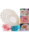 OHM Plastic Peony/hibiscus Flower Fondant Cutter gumpaste sugarcraft Wedding Cake Decorating Tools - 5PCS
