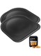 KASTWAVE Premium Nonstick Air Fryer Drip Pan Set for PowerXL Vortex 6QT 10QT, 2 Pack Dishwasher Safe Replacement Trays