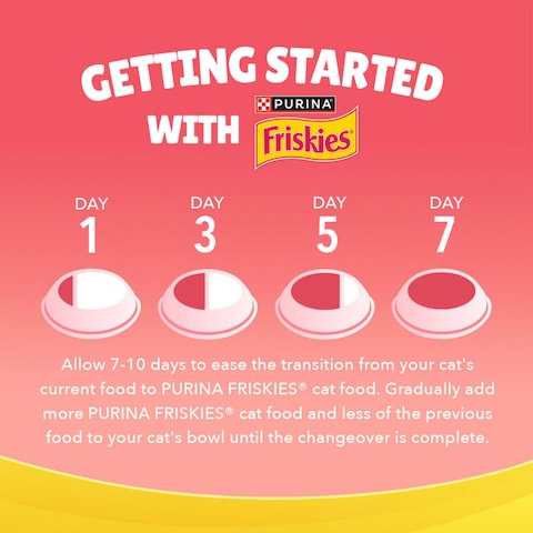 Purina Friskies Kitten Food Discoveries Flavours of Tuna, Chicken, Milk, Vegetables and Whole Grains Cat Food, 1kg