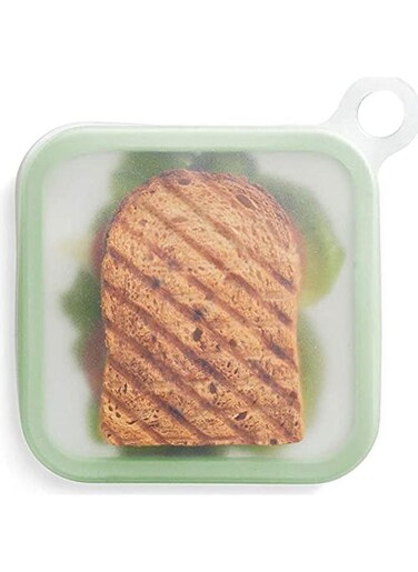 Sandwich Lunch Box Sandwich Bread Takeaway Storage Packing Box Portable Silicone Lunch Bag Student Office Worker Lunch Fresh Box Practical Outdoor Lunch Box Durable