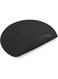 ELECDON Silicone Microwave Mat, Round Non-Stick Heat Resistant Baking Mat, Non-Slip Silicone Trivet Mats, Hot Pot Holders, BPA Free, Silicone Drying Mat for Microwave, Oven and Hot Pan, Black, 12 Inch