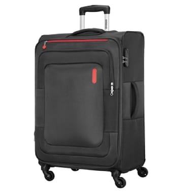 أمريكان توريستر دنكان حقيبة سفر مع 2 عجلات دوارة 83 سم - أسود