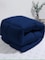 MAXQON Mattress Topper 6CM Thickness  Quilted Microfiber 600gsm, Color Blue, Double Size 140x200cm