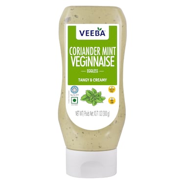 Veeba Coriander Mint Veginnaise, 300g