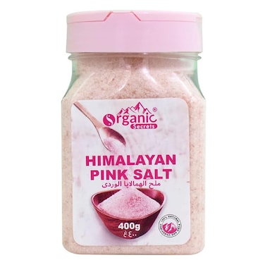 Organic Secrets Himalayan Pink Salt, 400g