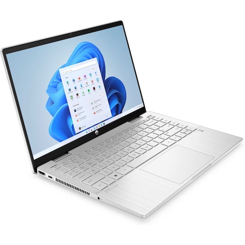 HP Pavilion x360 2-in-1 Laptop 14-ek1001ne, Windows 11 Home,&nbsp;14&quot;&quot;, Touch Screen,&nbsp;Intel&reg; Core&trade; i3-1315U,&nbsp;8GB RAM,&nbsp;256GB SSD,&nbsp;FHD,&nbsp;Natural silver [834V8EA]