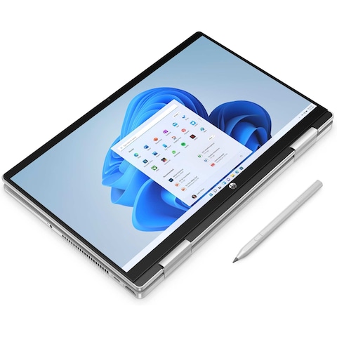 HP Pavilion x360 2-in-1 Laptop 14-ek1001ne, Windows 11 Home,&nbsp;14&quot;&quot;, Touch Screen,&nbsp;Intel&reg; Core&trade; i3-1315U,&nbsp;8GB RAM,&nbsp;256GB SSD,&nbsp;FHD,&nbsp;Natural silver [834V8EA]