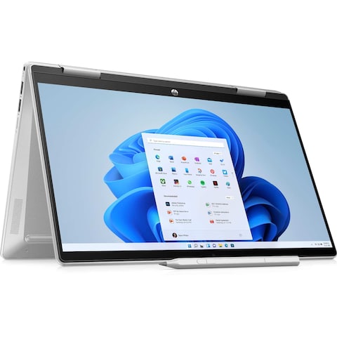 HP Pavilion x360 2-in-1 Laptop 14-ek1001ne, Windows 11 Home,&nbsp;14&quot;&quot;, Touch Screen,&nbsp;Intel&reg; Core&trade; i3-1315U,&nbsp;8GB RAM,&nbsp;256GB SSD,&nbsp;FHD,&nbsp;Natural silver [834V8EA]
