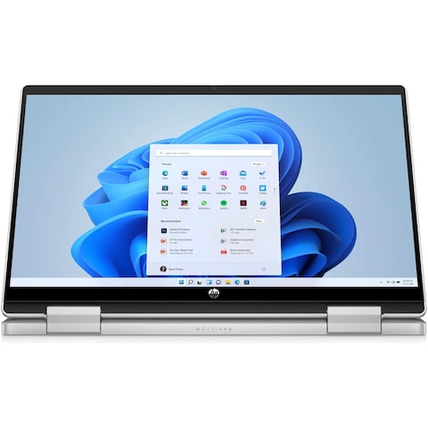 HP Pavilion x360 2-in-1 Laptop 14-ek1001ne, Windows 11 Home,&nbsp;14&quot;&quot;, Touch Screen,&nbsp;Intel&reg; Core&trade; i3-1315U,&nbsp;8GB RAM,&nbsp;256GB SSD,&nbsp;FHD,&nbsp;Natural silver [834V8EA]