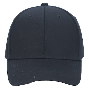 La Collections TU Basic Solid Cap for Unisex Black
