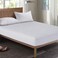 Zen Premium Waterproof Terry Mattress Protector - Breathable, Noiseless, Fitted Sheet Style, Deep Pocket 30cm Fit (White, Cot 70x140cm)
