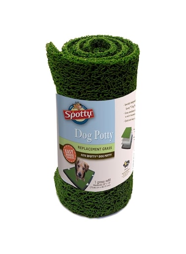 Spotty Indoor Potty Replacement Pad, House Training Pet Puppy Dog Artificial Grass Rug Turf Pee Mat